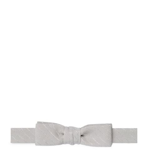 mens gucci bow tie|gucci tie and cufflink set.